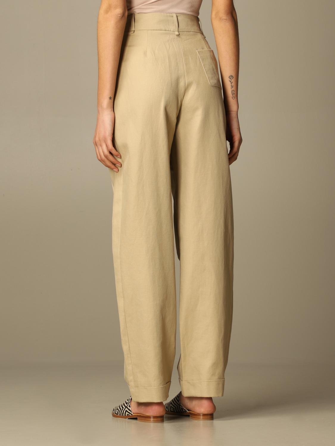 armani linen pants