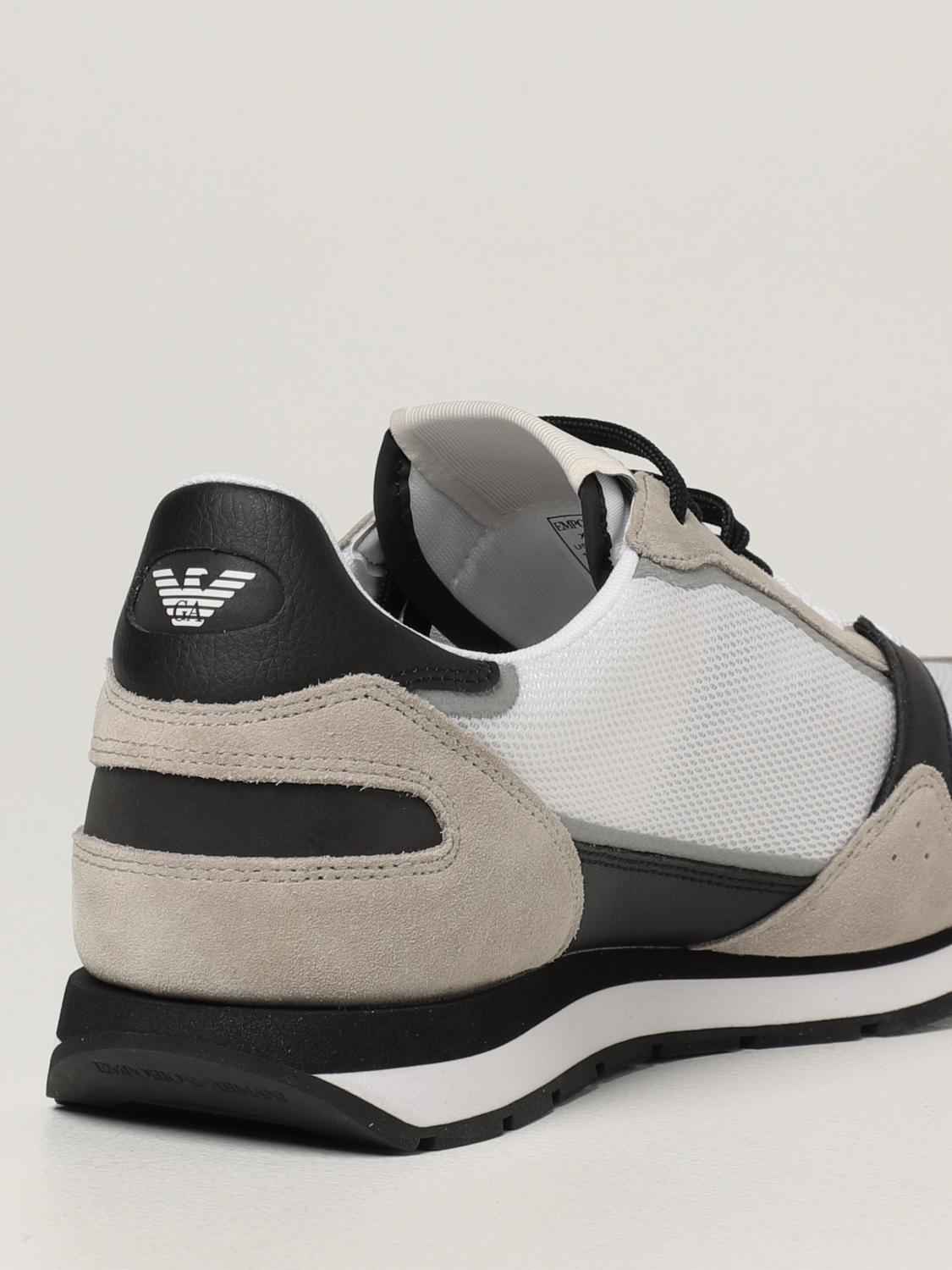 EMPORIO ARMANI: Herren Sneakers - Weiß | Emporio Armani Sneakers X4X537 XM678 online auf GIGLIO.COM