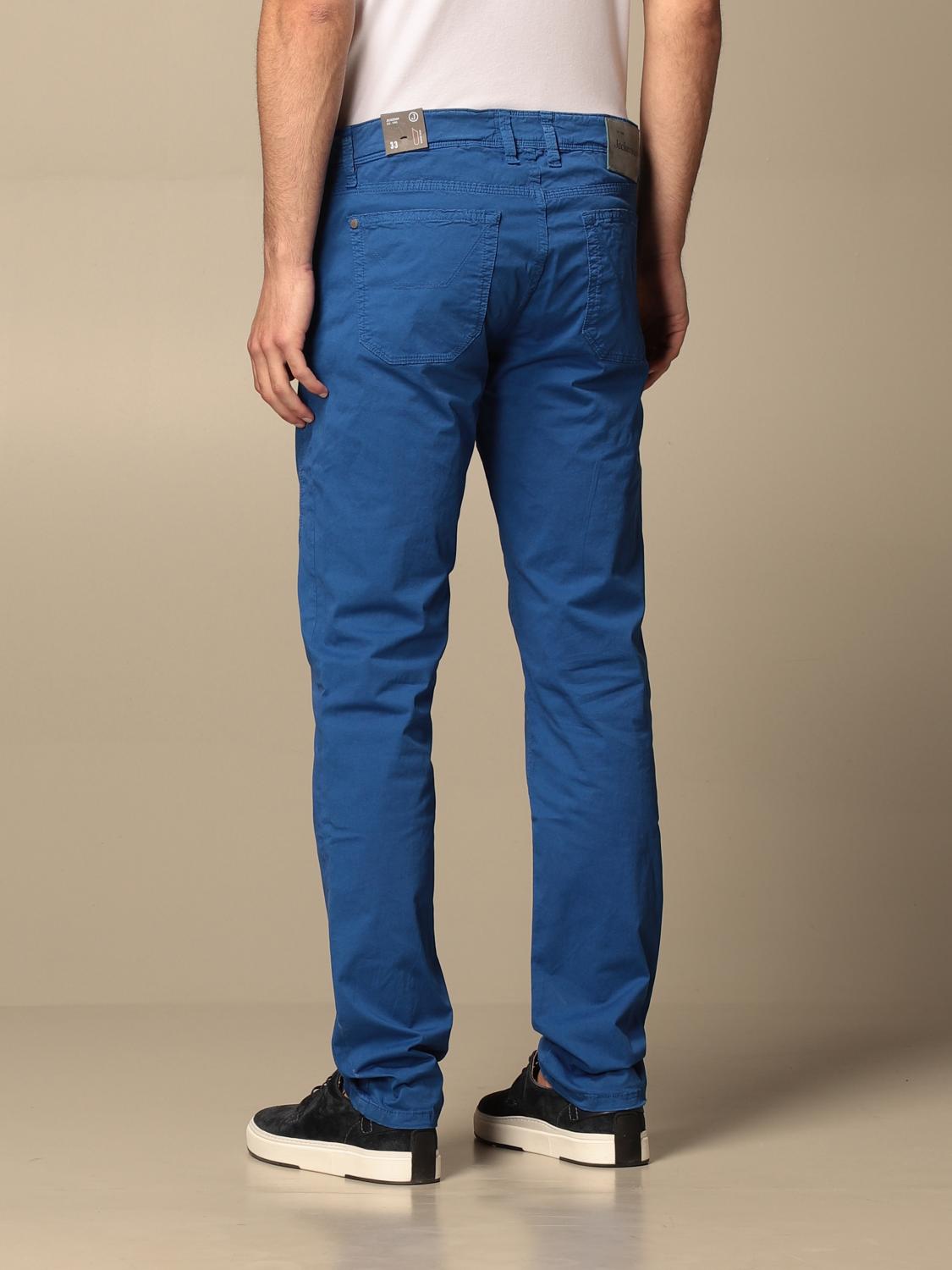 Jeckerson Outlet: Trousers men - Royal 