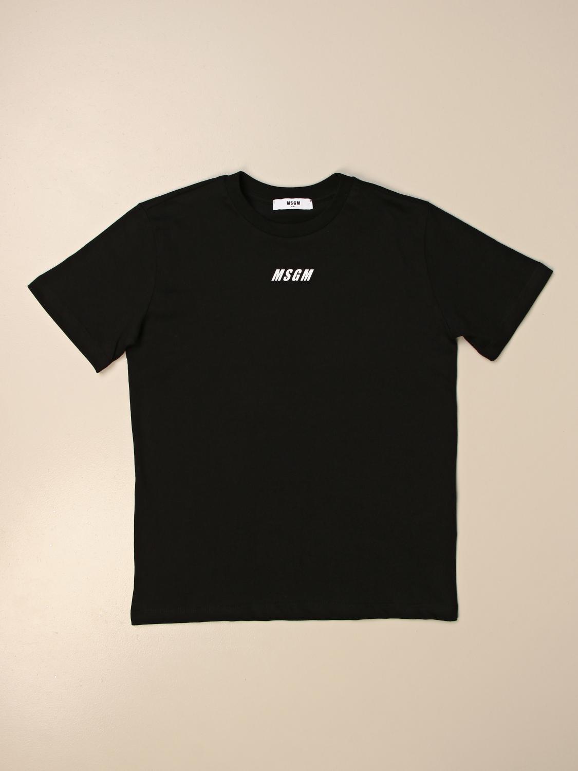 childs black t shirt