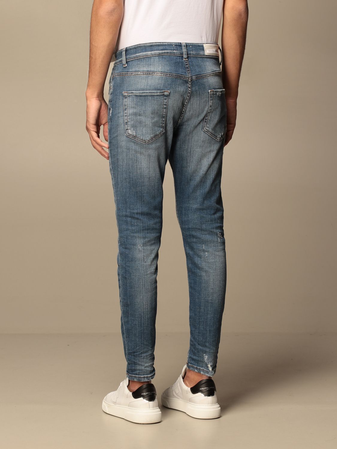 PMDS: Gerard jeans in denim with rips - Stone Washed | Jeans Pmds 04179 ...