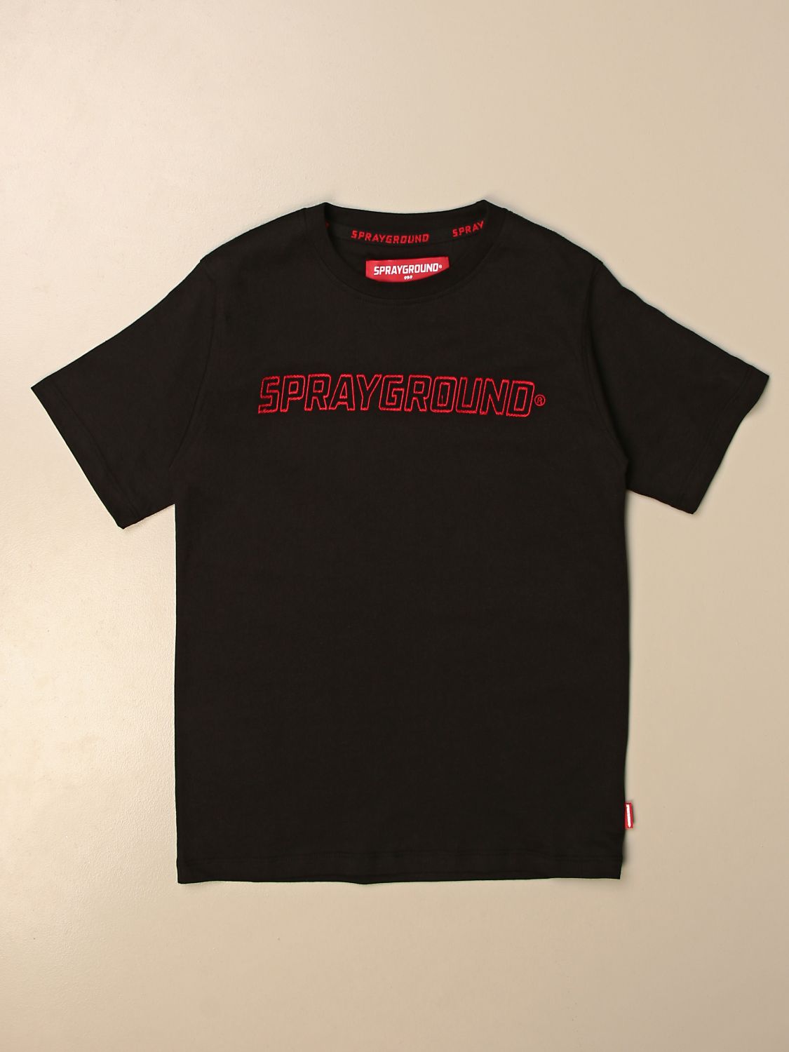 Sprayground T-shirt Kids In Black | ModeSens