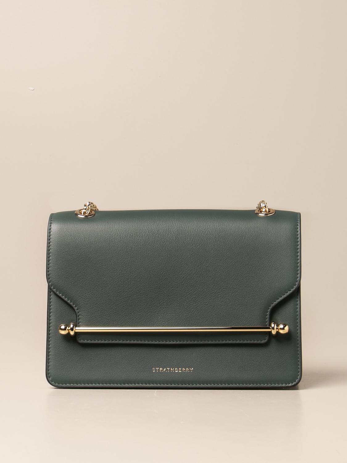 strathberry green bag