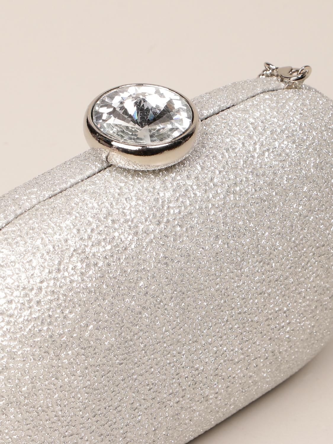 TWENTY FOURHAITCH Clutch For Woman Silver Twenty Fourhaitch Clutch   335443.061 3 