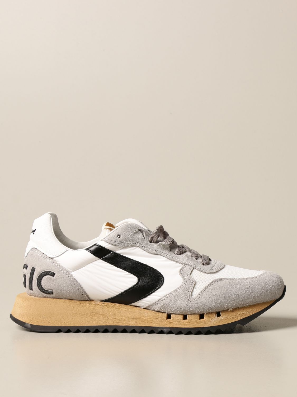 VALSPORT: Magic sneakers in suede and nylon - White | Valsport sneakers ...