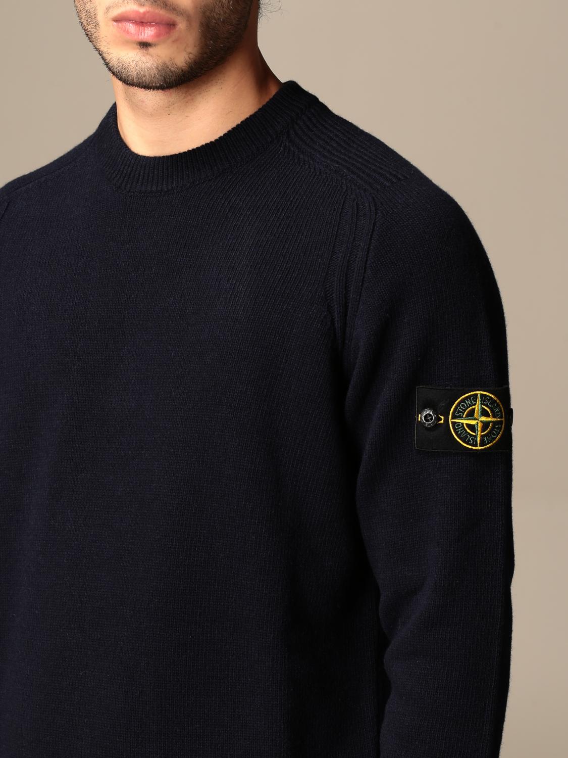 stone island crewneck sweater