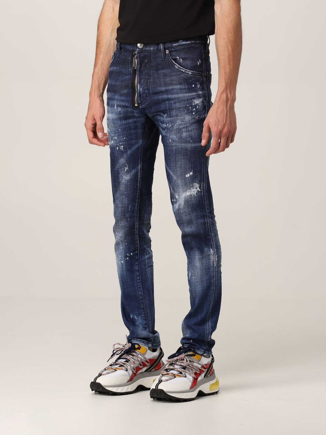 DSQUARED2: Jeans men - Denim | Jeans Dsquared2 S74LB0836 S30342 GIGLIO.COM