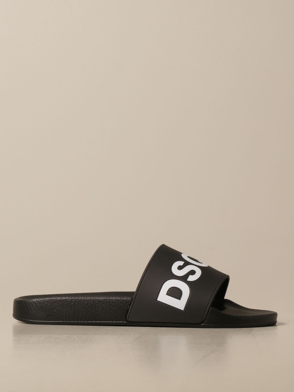 Sandals Dsquared2: Dsquared2 sandal in rubber with print black 1