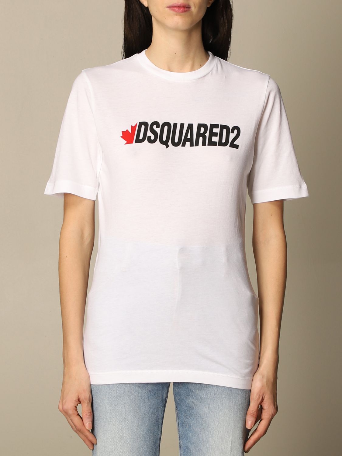 【ギフト】  Tシャツ DSQUAREDS Tシャツ/カットソー(半袖/袖なし)