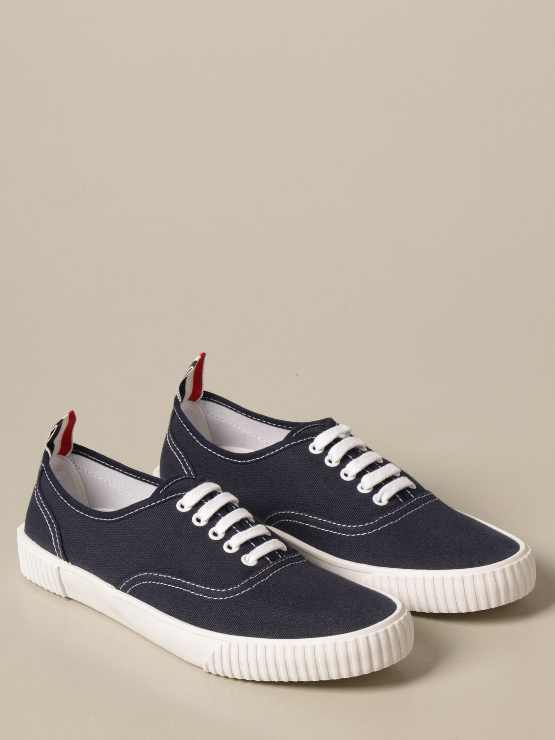 THOM BROWNE: sneakers for man - Navy | Thom Browne sneakers MFD201A ...