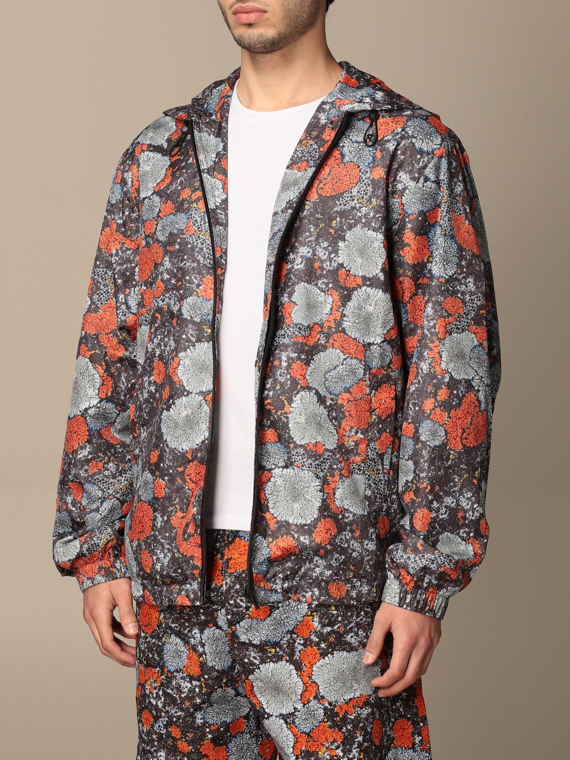 Jacket Mcq: Albion by McQ printed nylon jacket multicolor 4