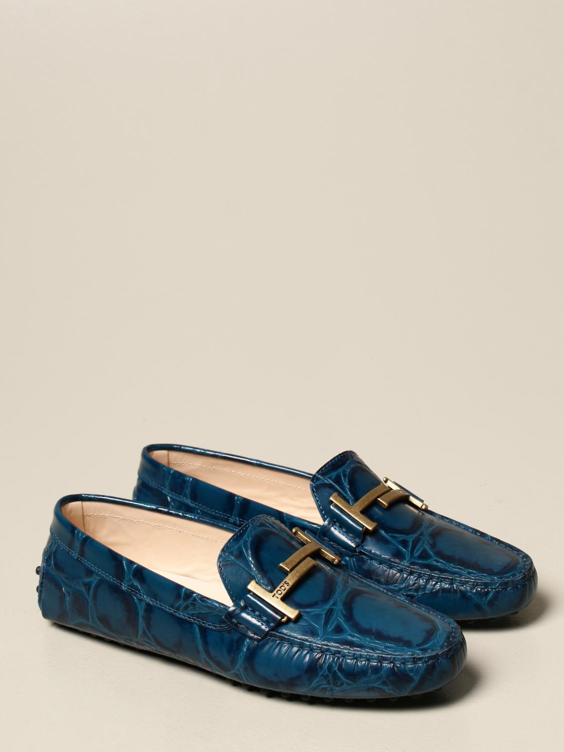 tod's crocodile loafers