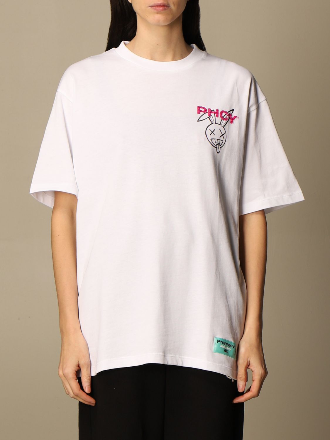 PHARMACY INDUSTRY: cotton T-shirt with Bunny logo | T-Shirt Pharmacy ...