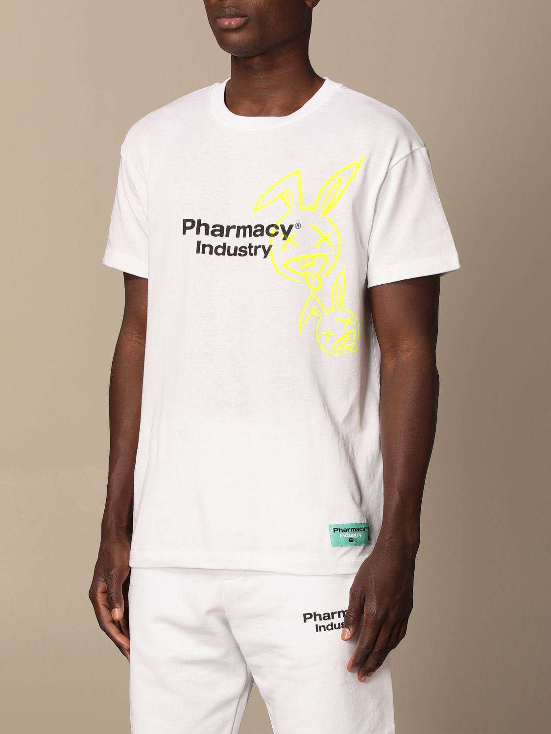PHARMACY INDUSTRY: cotton T-shirt | T-Shirt Pharmacy Industry Men White ...