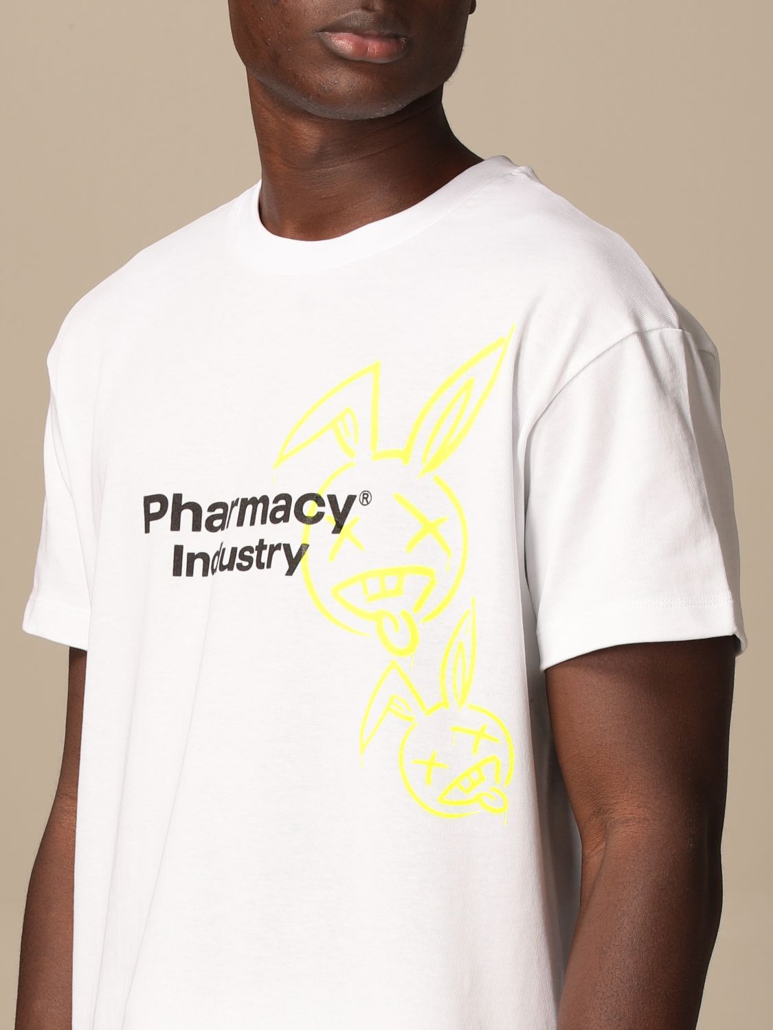 PHARMACY INDUSTRY: cotton T-shirt | T-Shirt Pharmacy Industry Men White ...