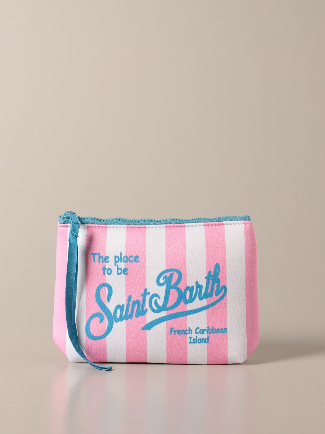 MC2 SAINT BARTH: clutch bag in neoprene - Pink | Clutch Mc2 Saint Barth ...