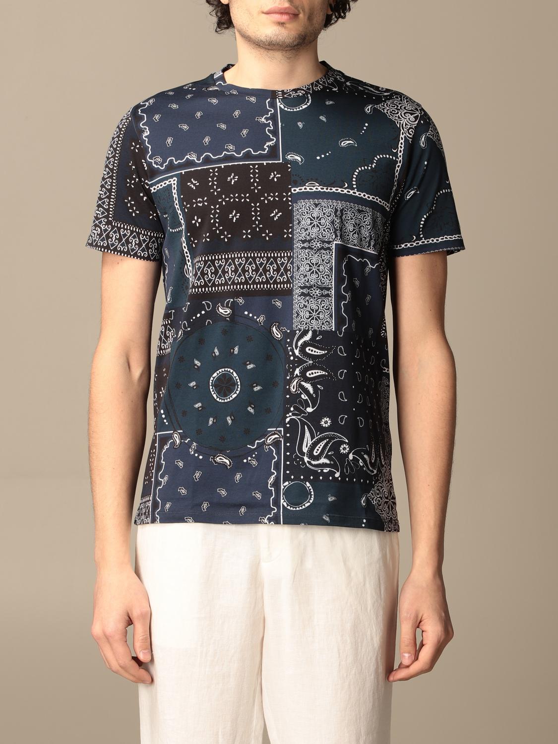 mens patterned t shirts uk