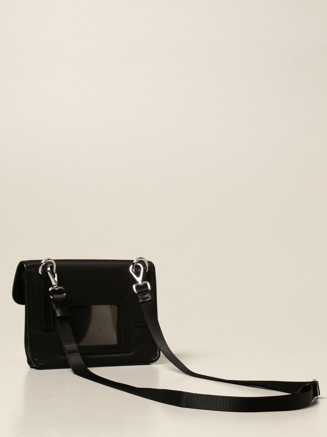 Prada - Pouch Black Stretch Phone Holder