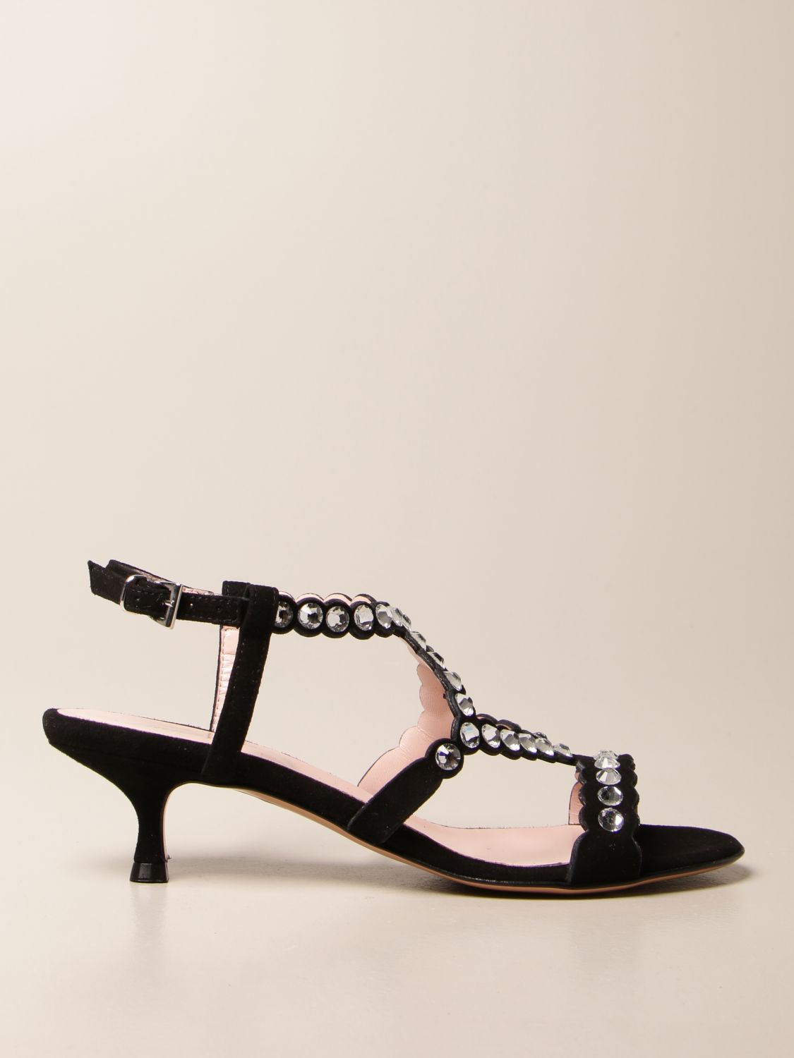 Sandales à talons Anna F.: Chaussures femme Anna F. noir 1