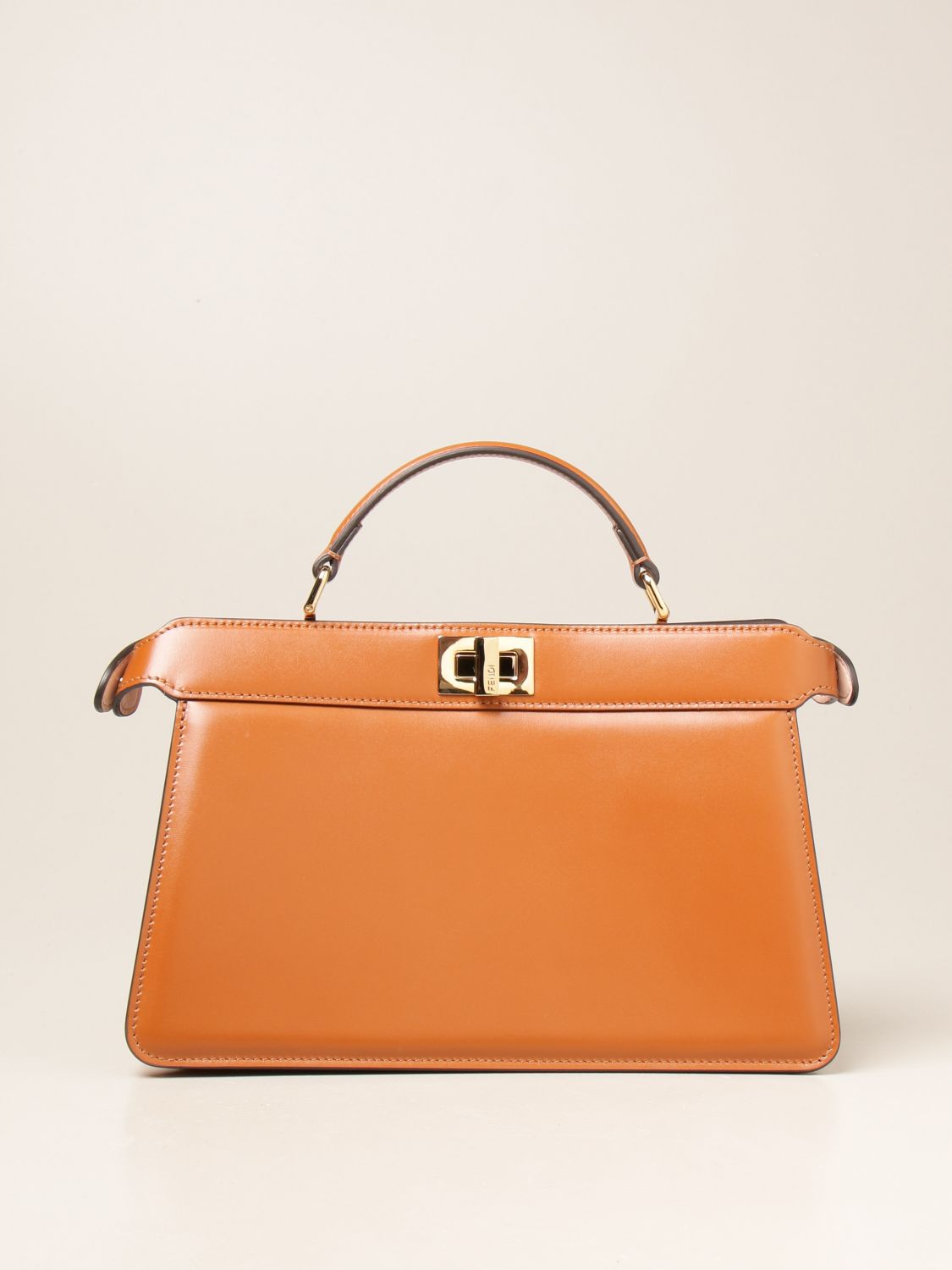 FENDI: Peekaboo ISeeU East-West leather bag - Leather | Fendi handbag ...