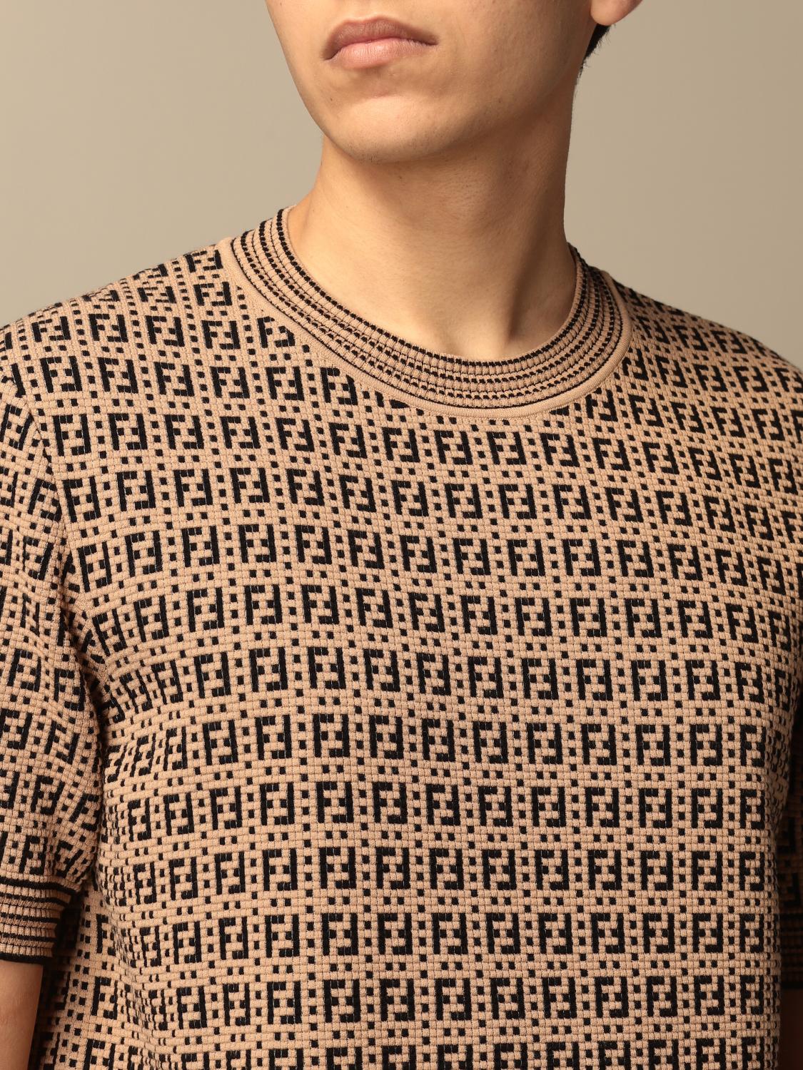 beige fendi jumper