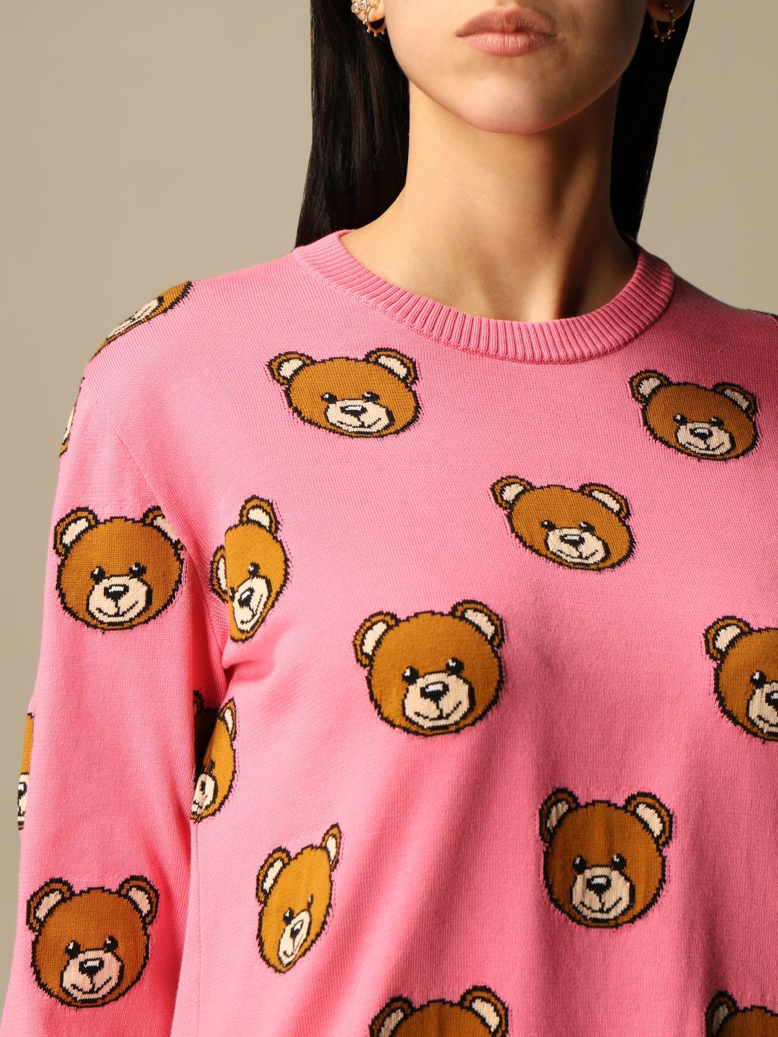 moschino bear sweater