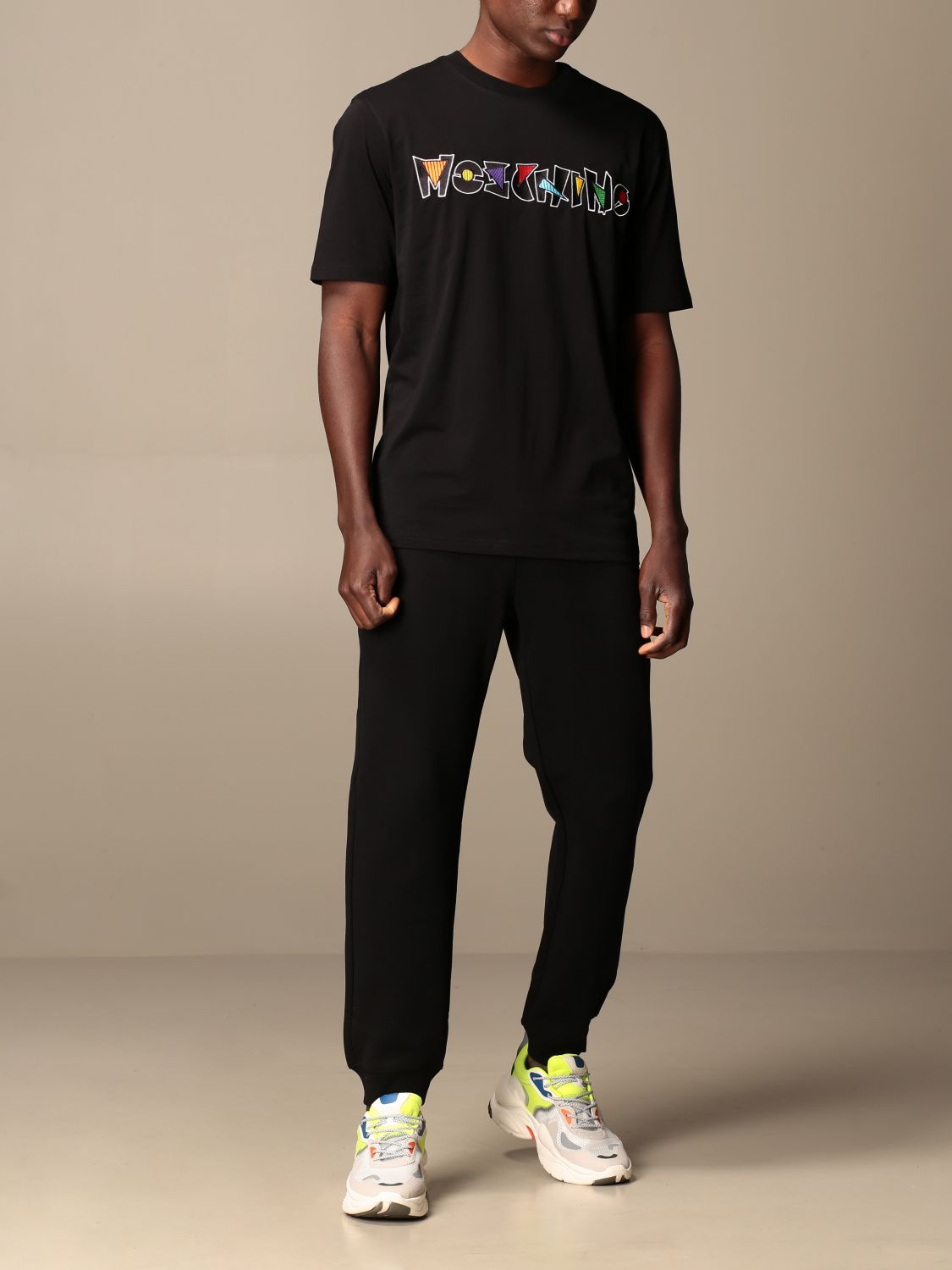 Camiseta Moschino Couture: Camiseta hombre Moschino Couture negro 2
