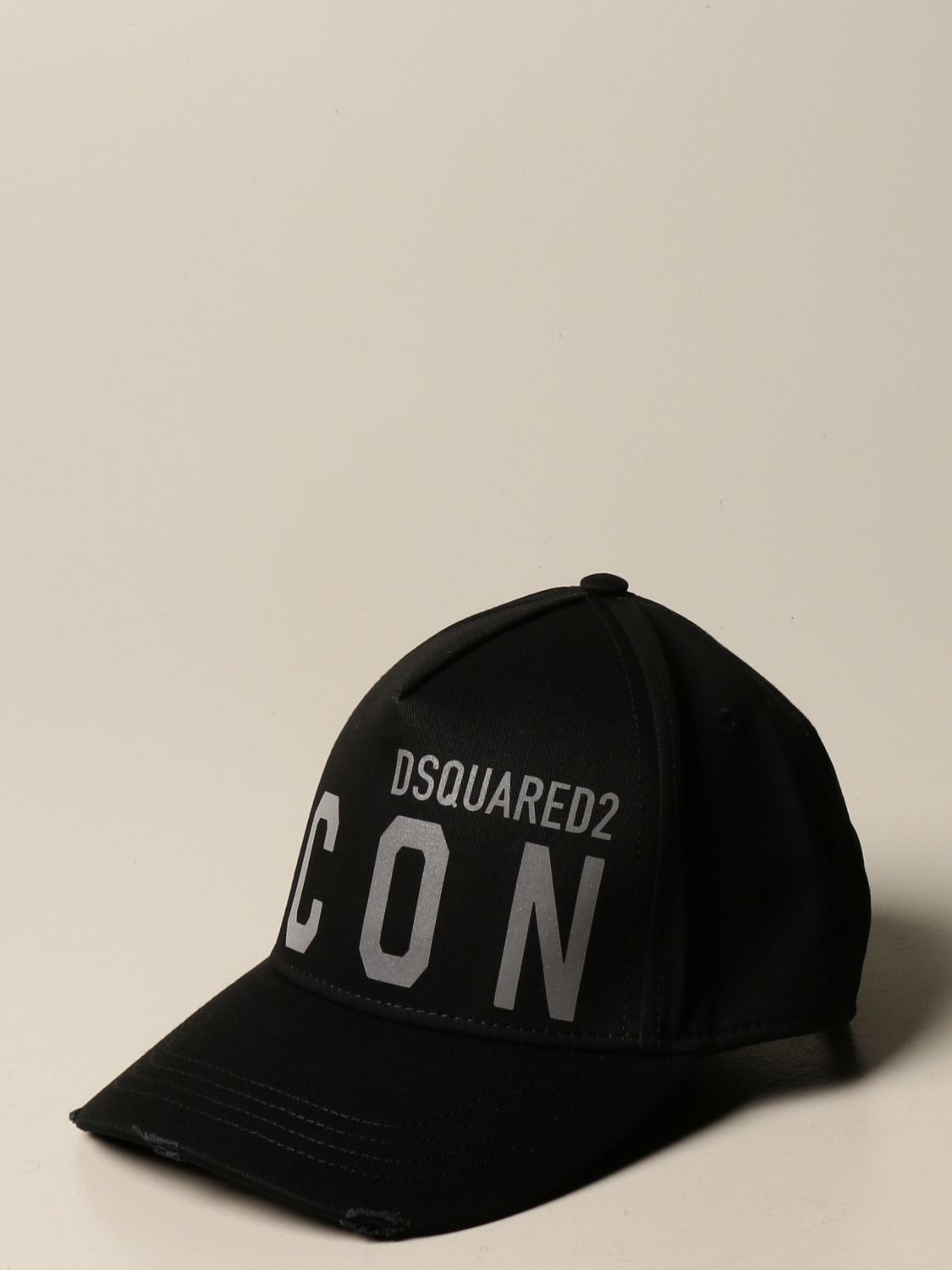 dsquared2 baseball cap black