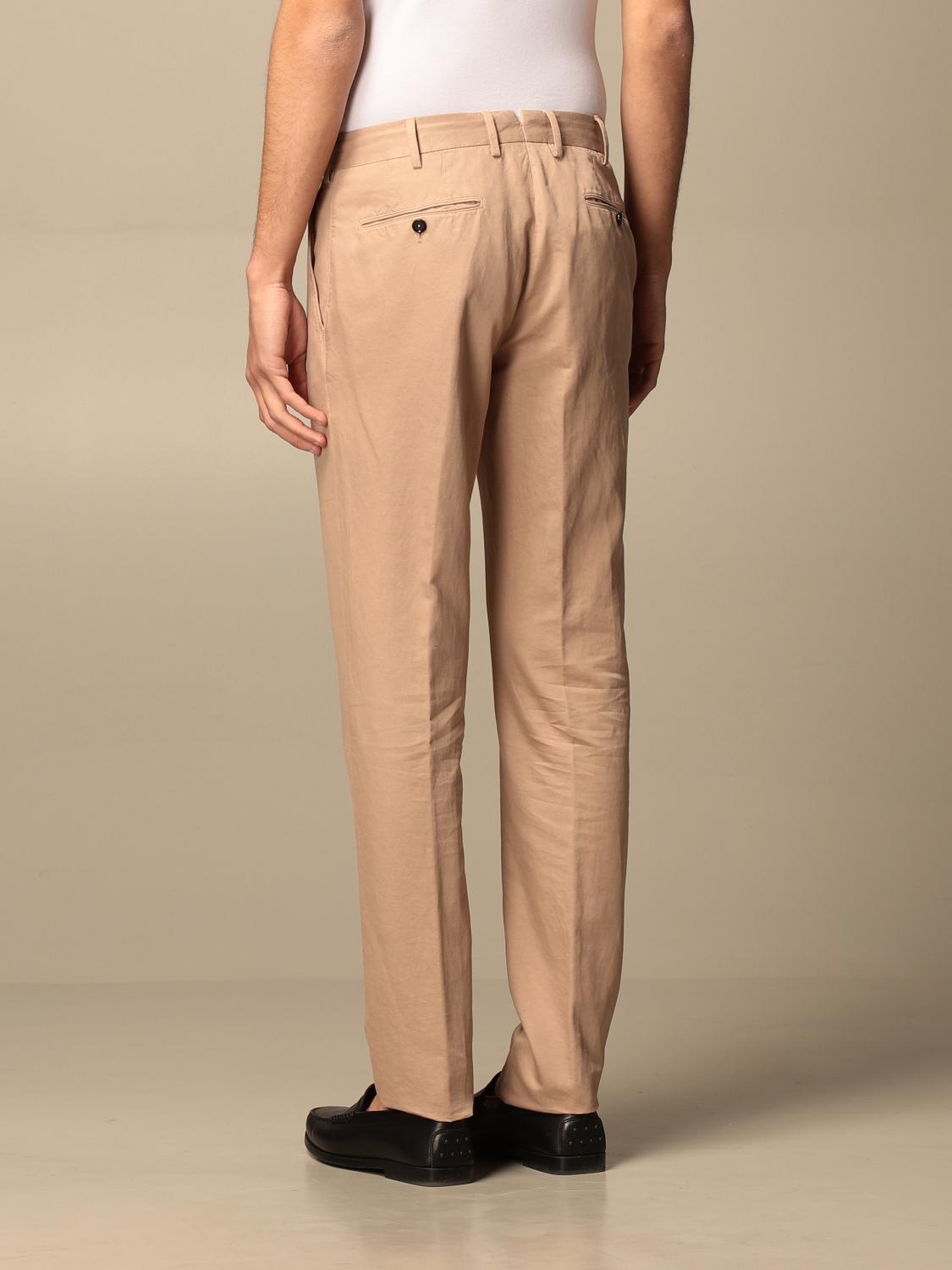 Ermenegildo Zegna trousers in cotton and linen