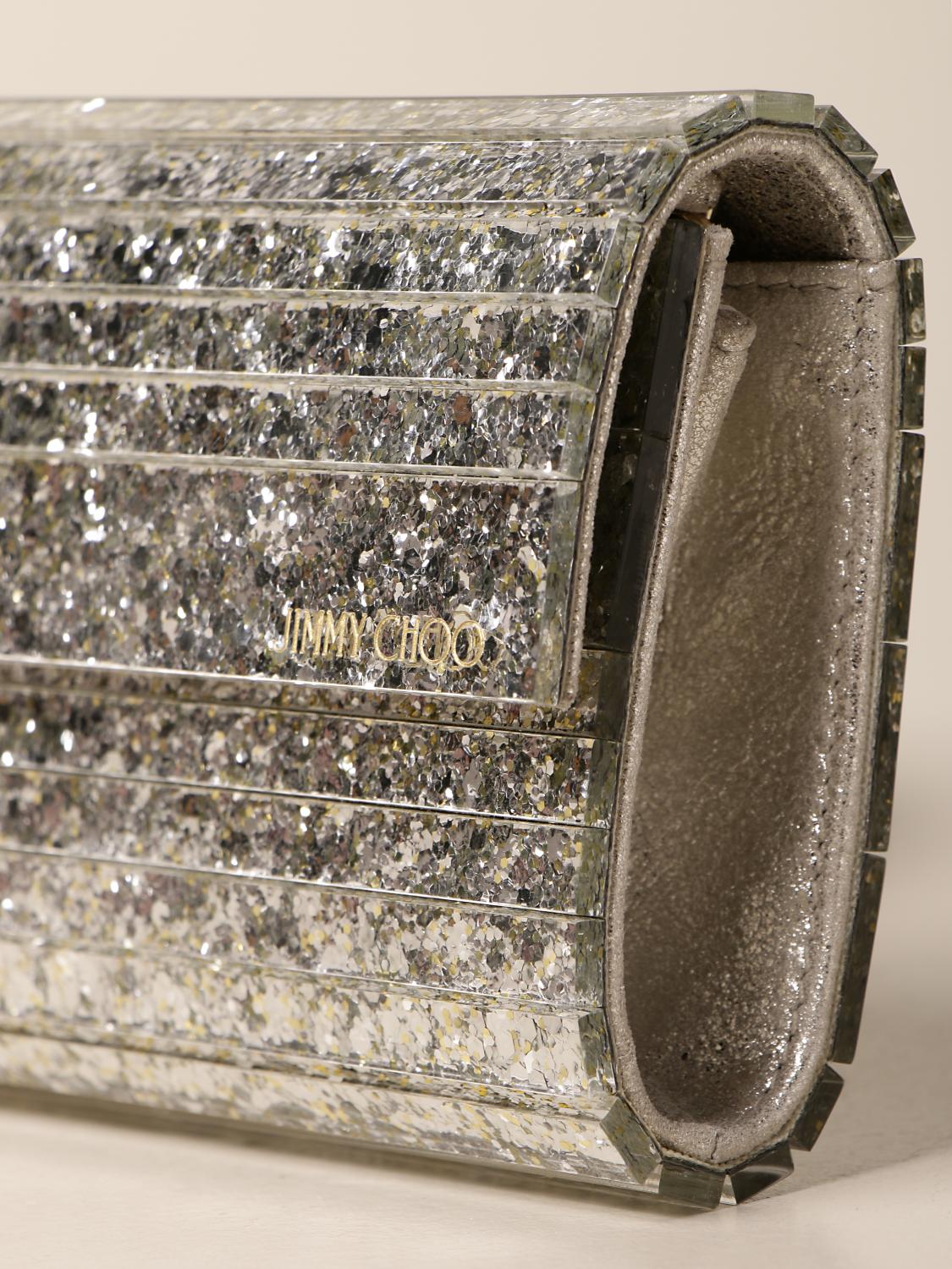 jimmy choo clutch glitter