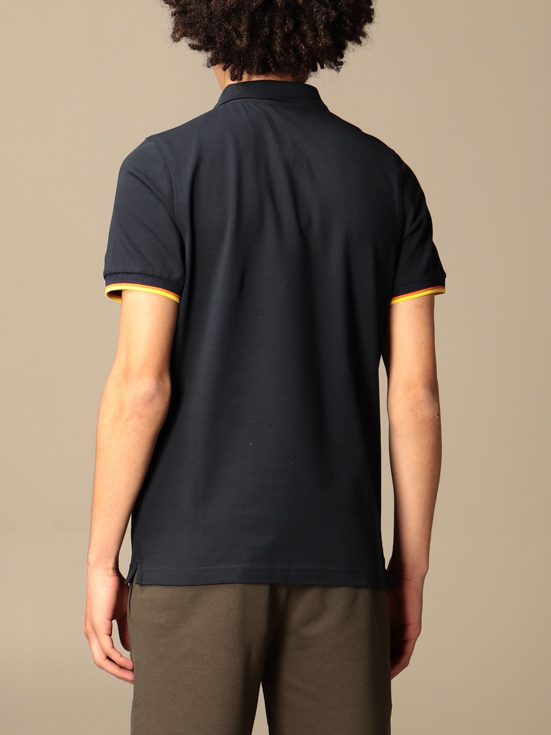 Polo K-Way: Polo Vincent K-way in cotone blue navy 2