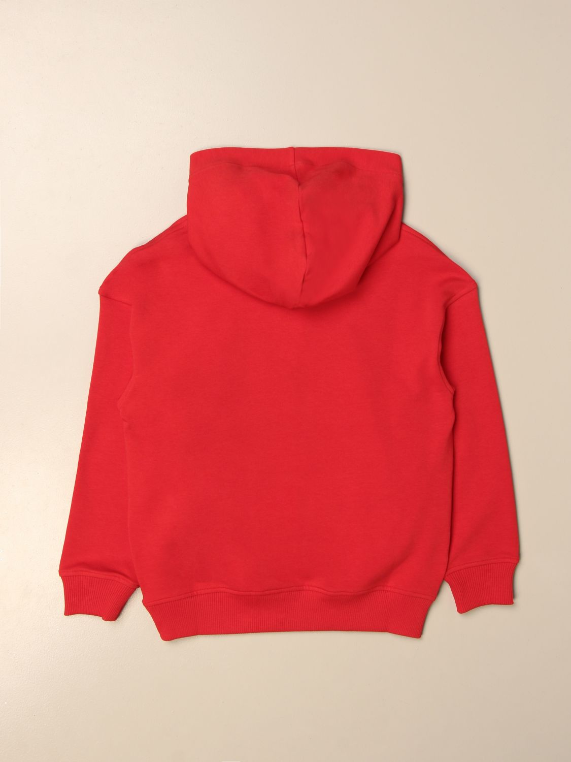 MOSCHINO KID: hoodie with big teddy | Sweater Moschino Kid Kids Red ...