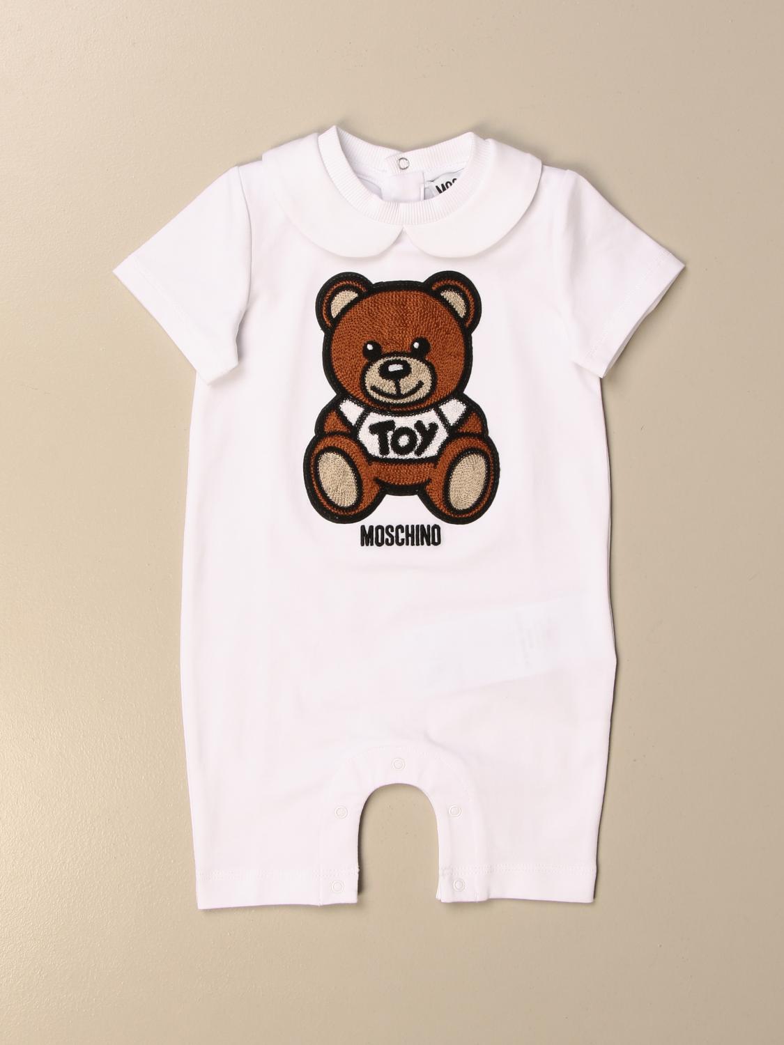 moschino tutina neonata firmata