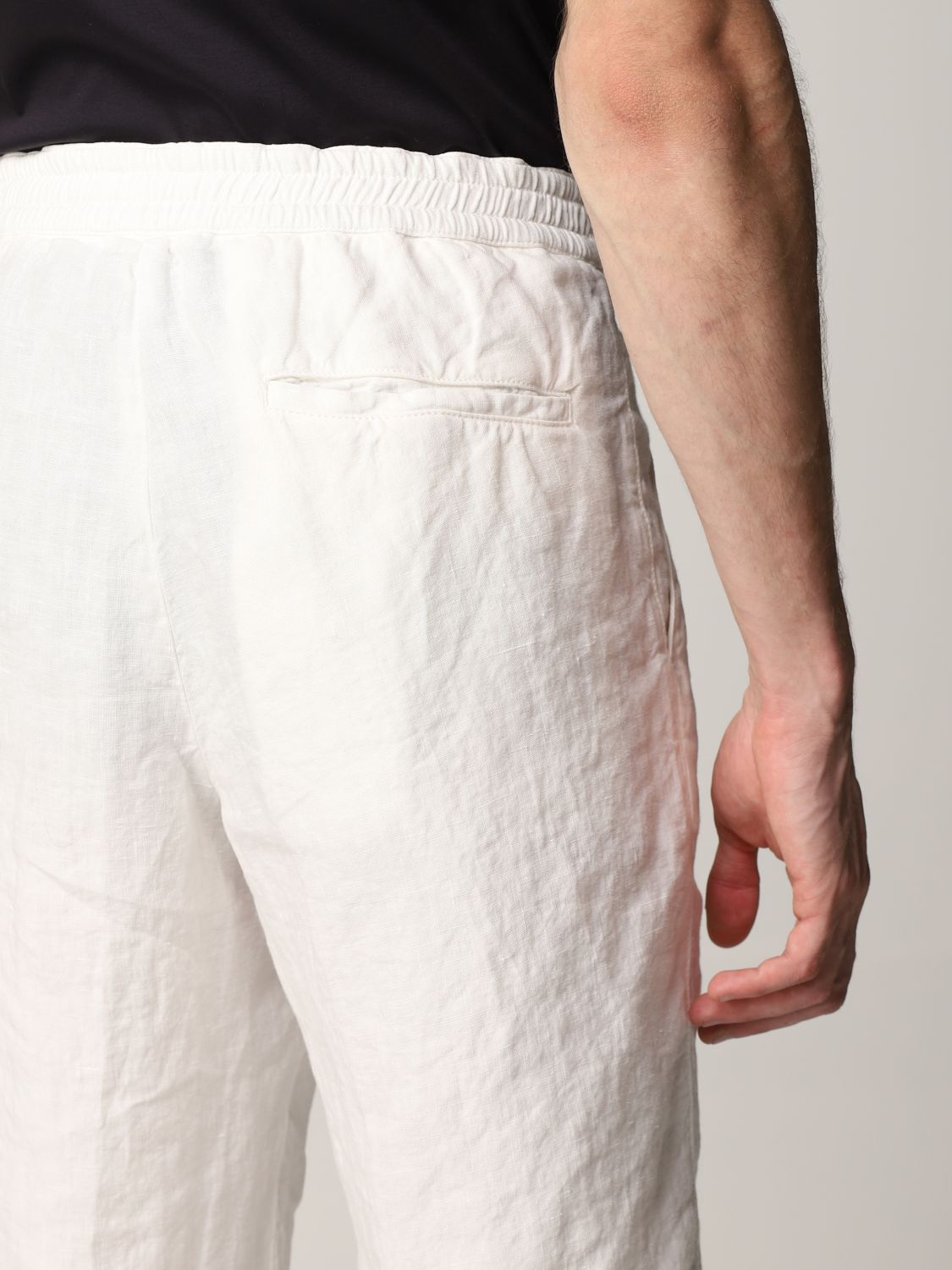 Pantalones cortos Z Zegna: Pantalones cortos hombre Z Zegna blanco 4