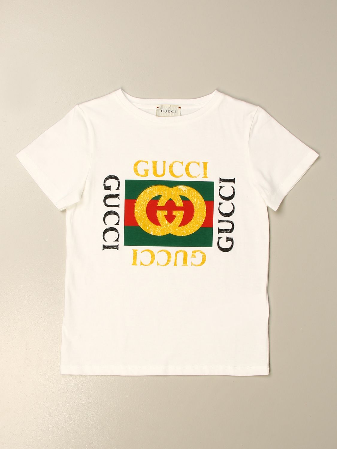 T-Shirt Gucci 475740 X3G17 Giglio EN