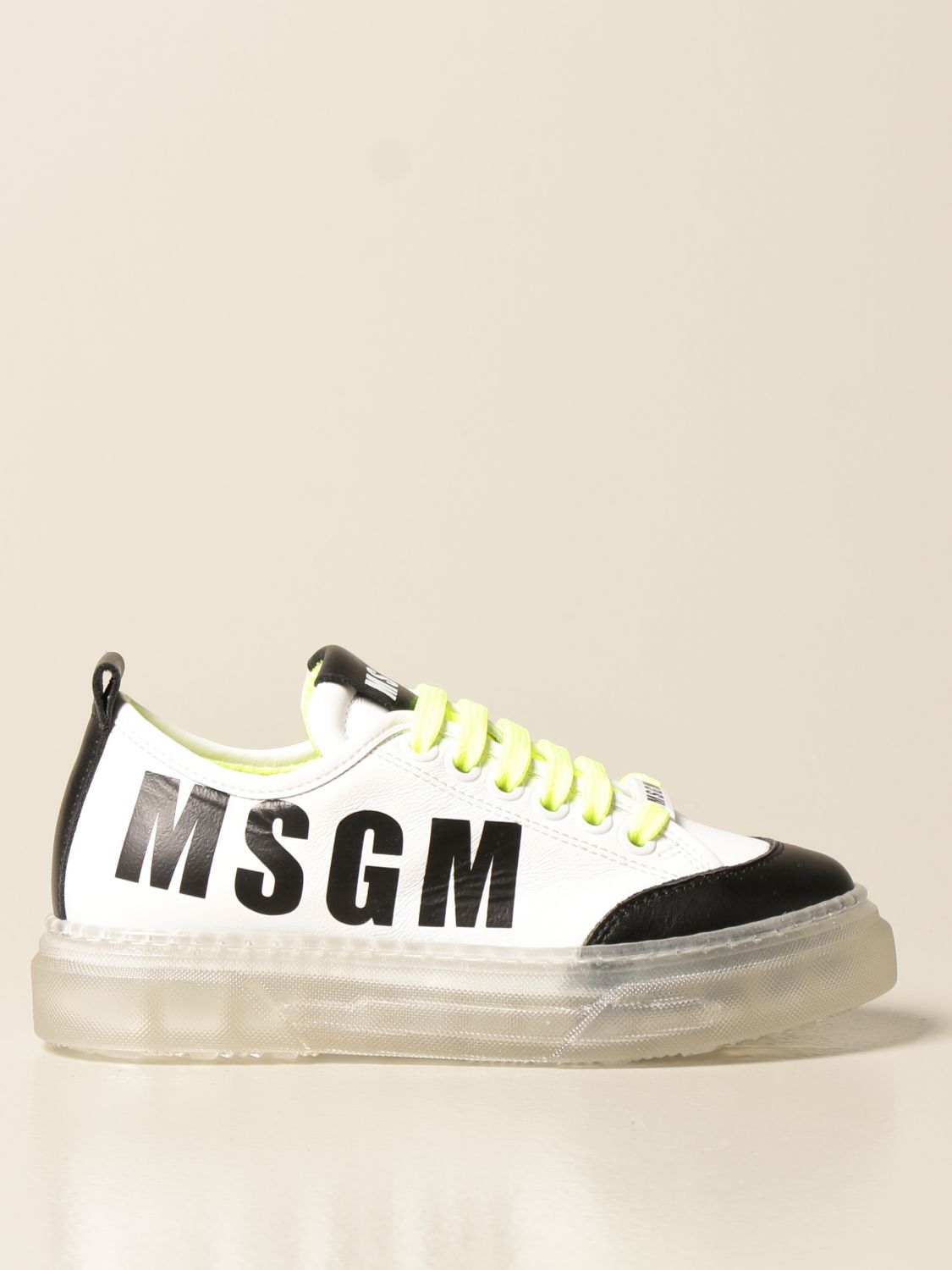 Chaussures Msgm Kids: Chaussures enfant Msgm Kids blanc 1