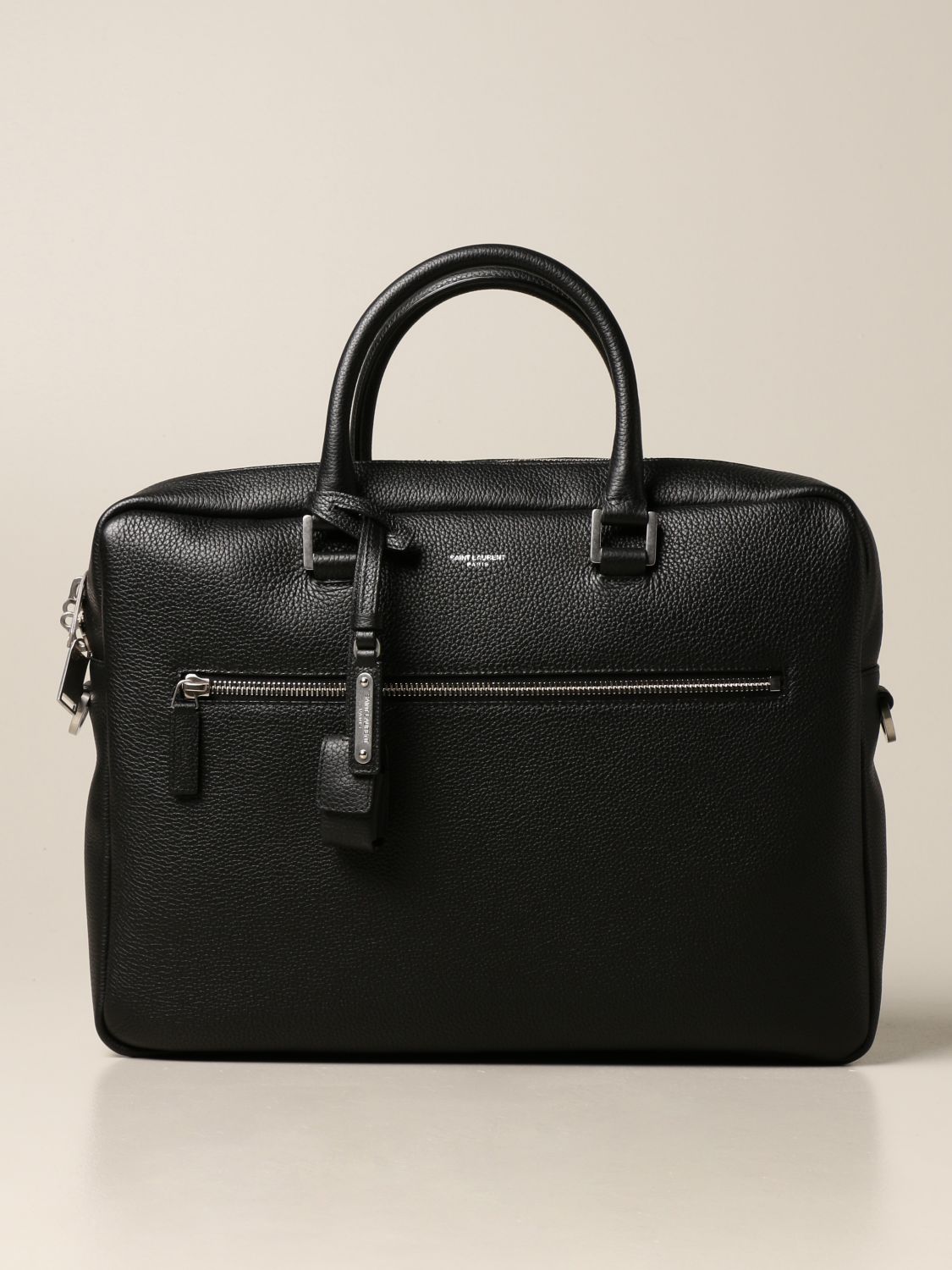 SAINT LAURENT: bags for man - Black | Saint Laurent bags 480586 DTI0E ...