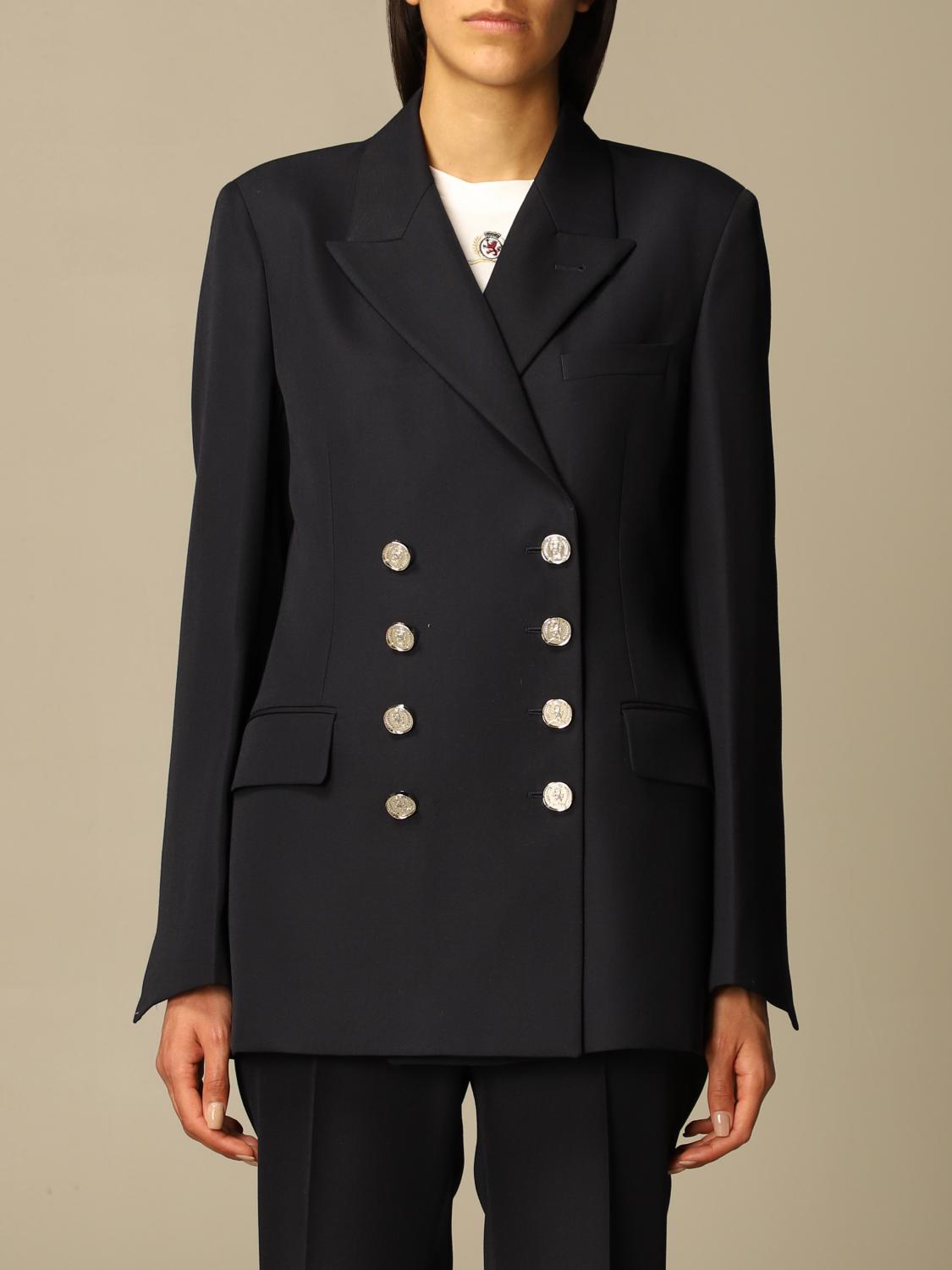 Tommy Hilfiger Collection Outlet Damen Blazer Navy Tommy Hilfiger