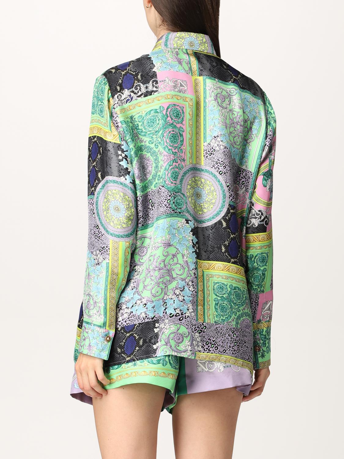 versace look alike shirt womens