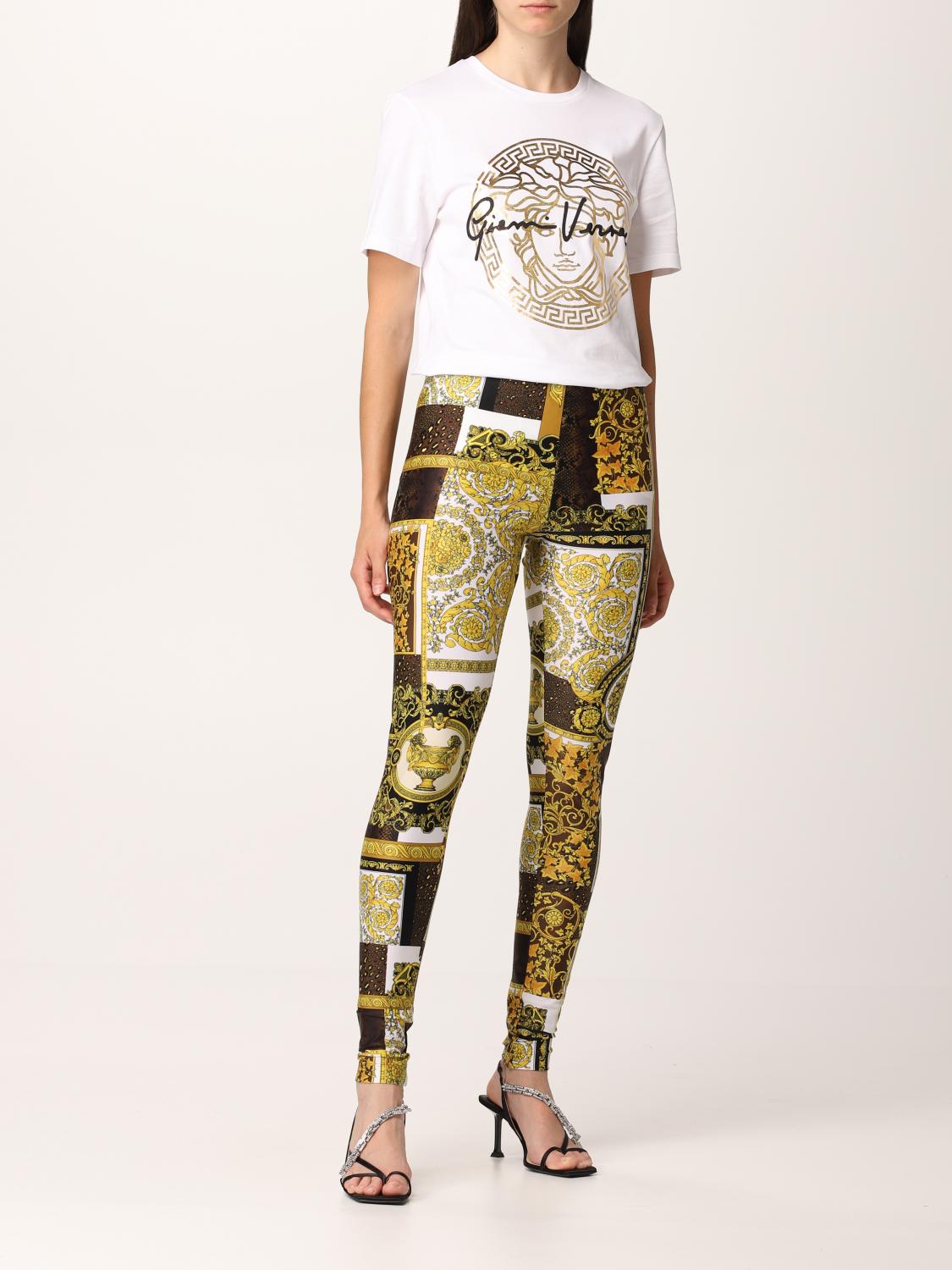 VERSACE Tshirt damen TShirt Versace Damen Weiß TShirt Versace