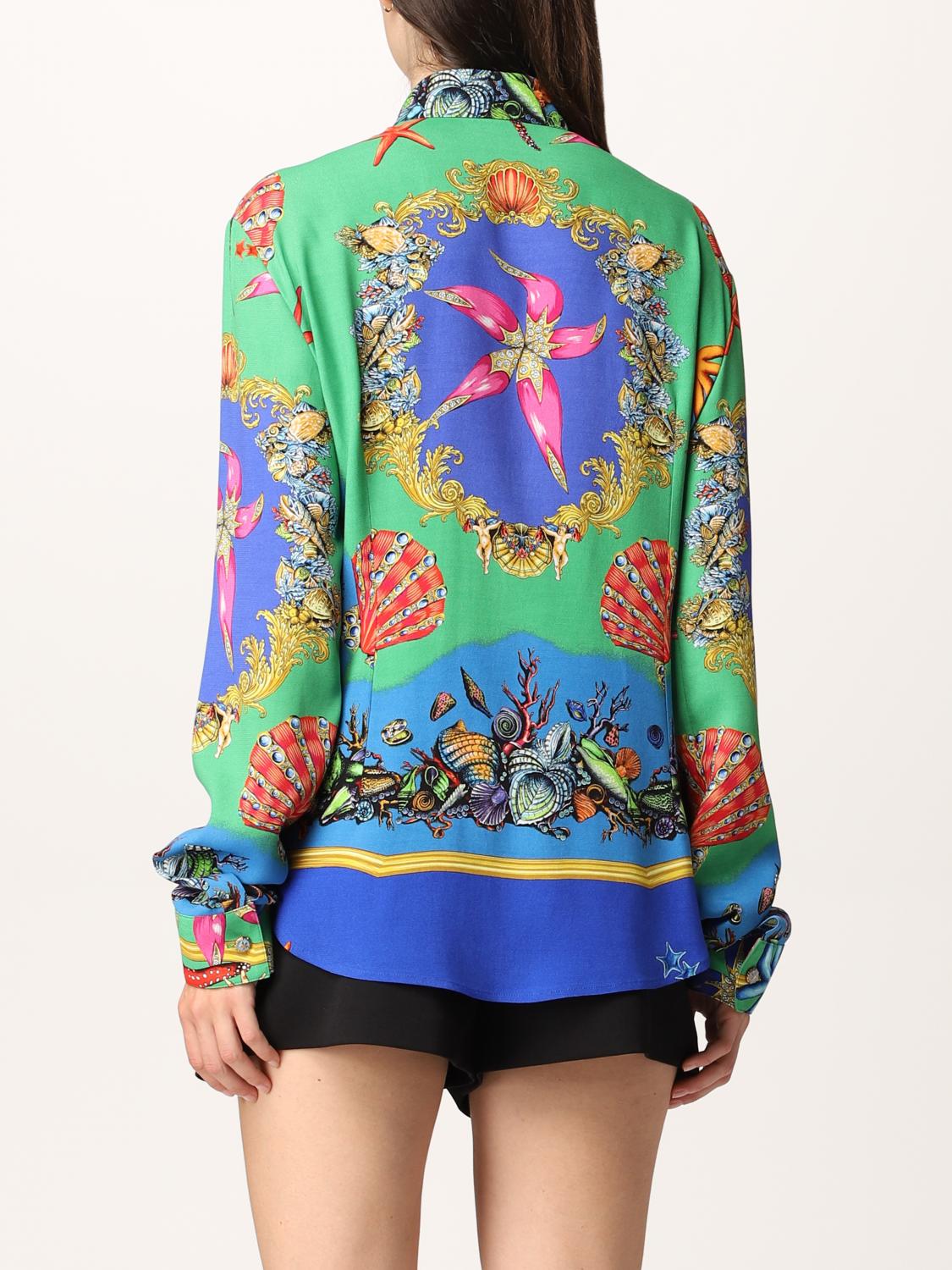 versace colorful shirts