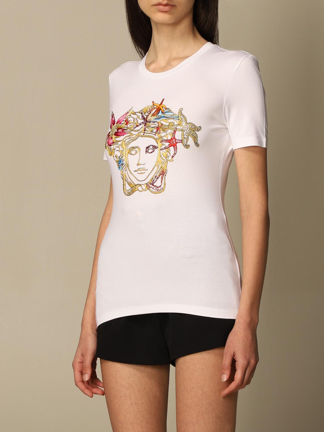 versace t shirt for ladies