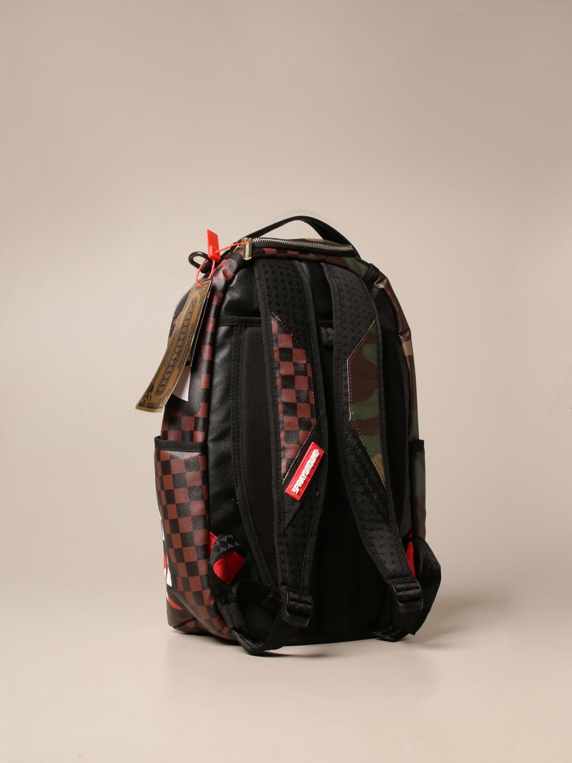 Vegan leather backpack Sprayground Black in Vegan leather - 31957455
