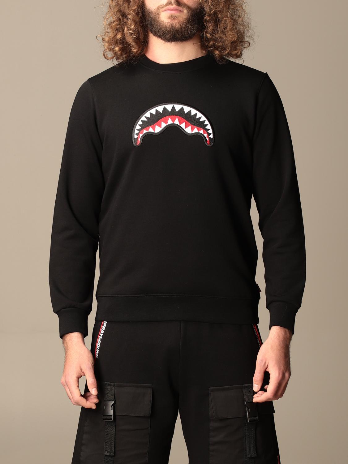 shark print sweatshirt