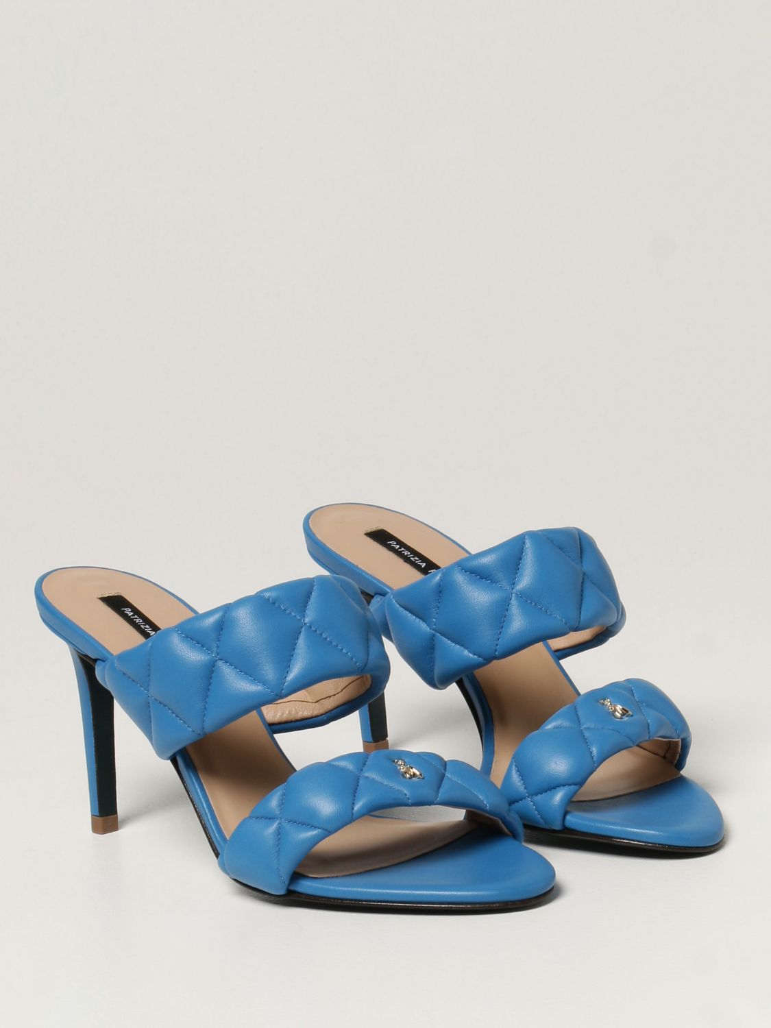 Mujer Zapatos de Tacones de Sandalias de tacón Sandalias de tacón de Patrizia Pepe de color Azul 