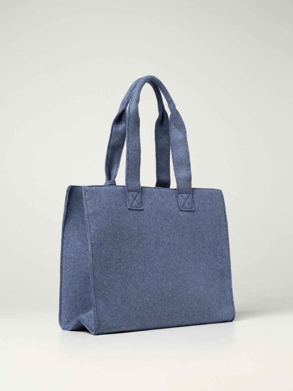 Armani Exchange Outlet: tote bags for woman - Sky Blue  Armani Exchange tote  bags 9428953R708 online at