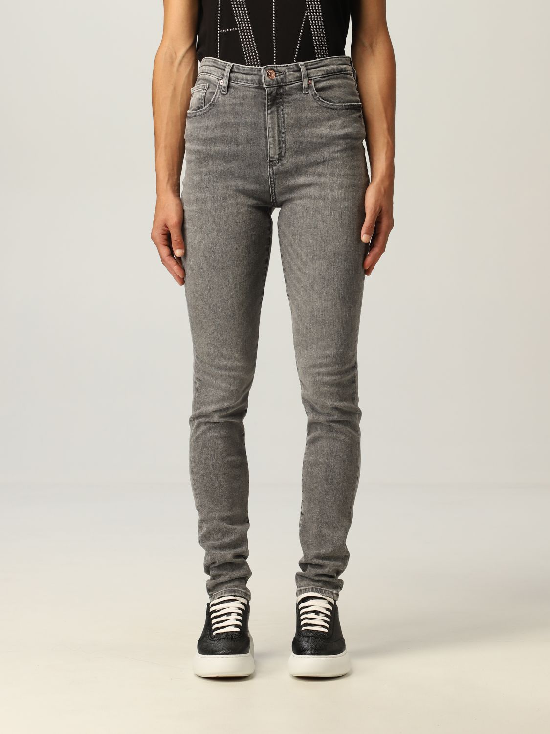 ARMANI EXCHANGE: Jeans women | Jeans Armani Exchange Women Grey | Jeans ...