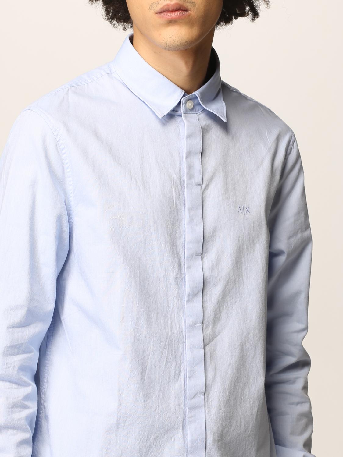 armani exchange button down