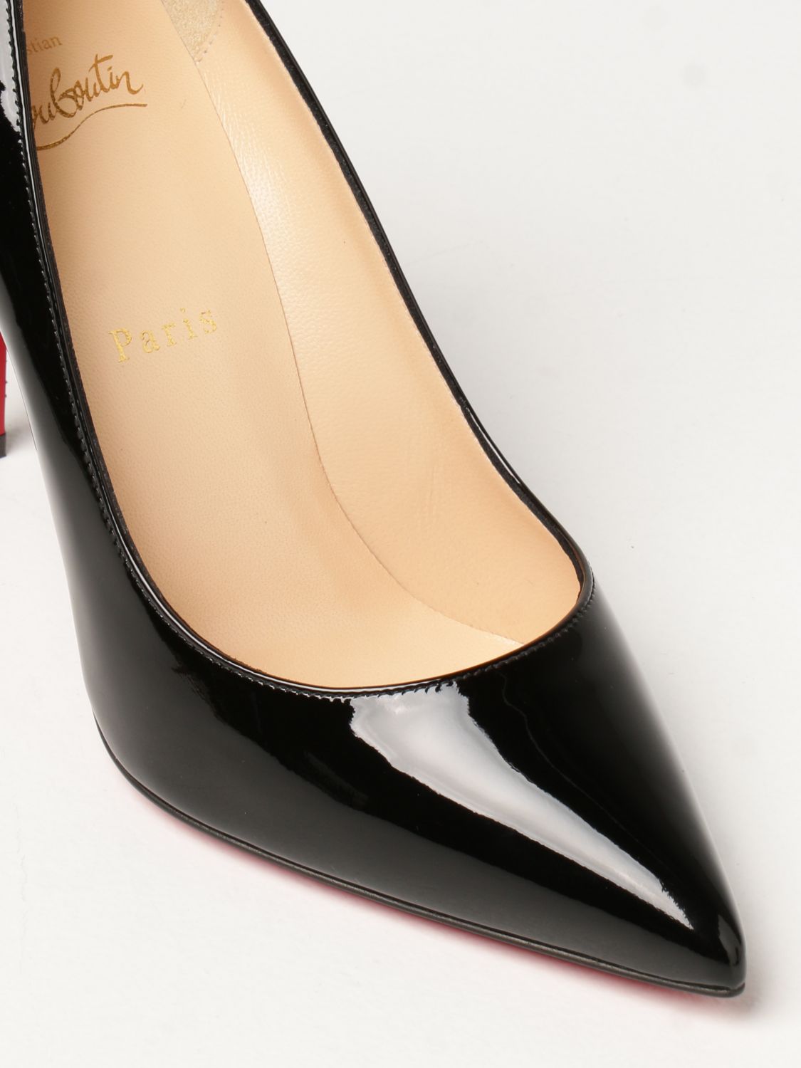 CHRISTIAN LOUBOUTIN: Pigalle pumps in patent leather | Pumps ...