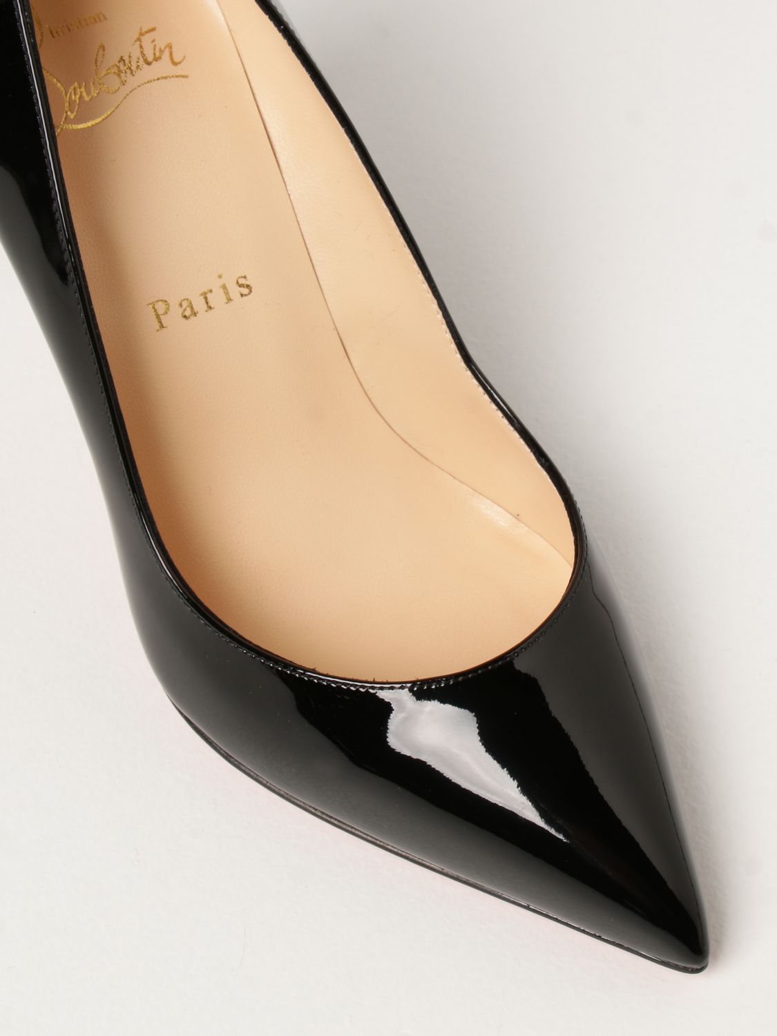 LOUBOUTIN: pumps in patent leather | Pumps Christian Louboutin Women Black | Christian Louboutin GIGLIO.COM